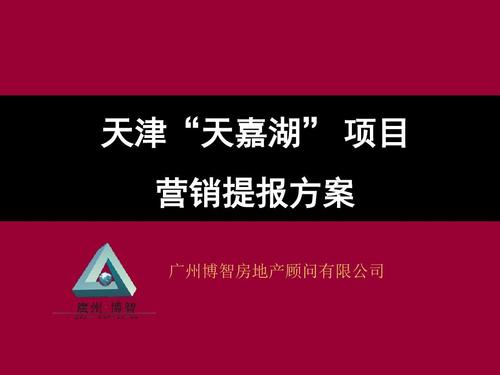天津天嘉湖房地产项目营销策划方案——远房产全程营销策划报告
